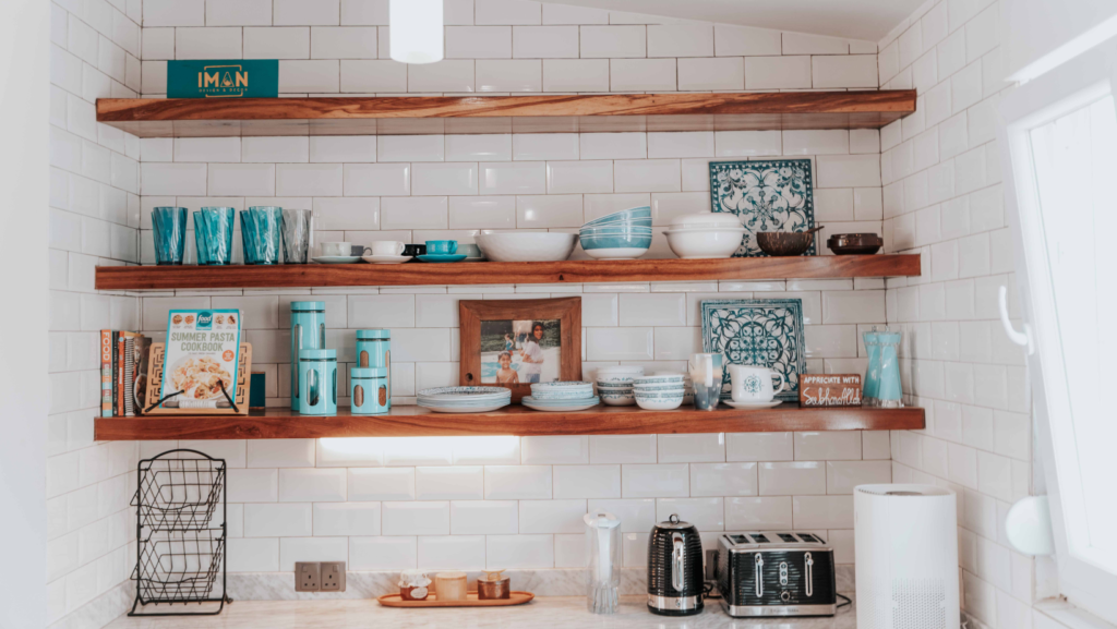 Transform Kicthen Cabinets with Open Shelving