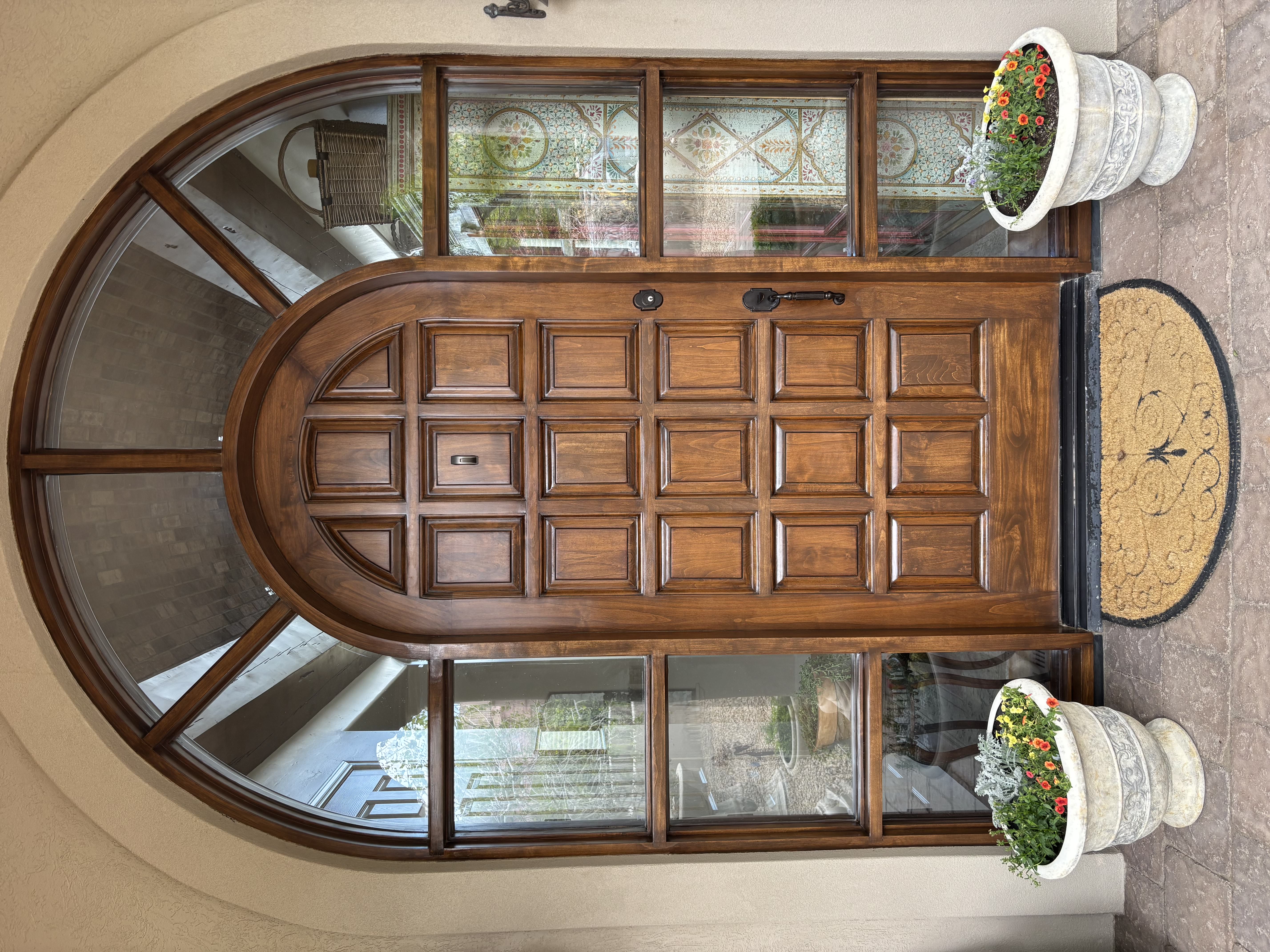 Front Door Refinishing by ANB Paint & Repair