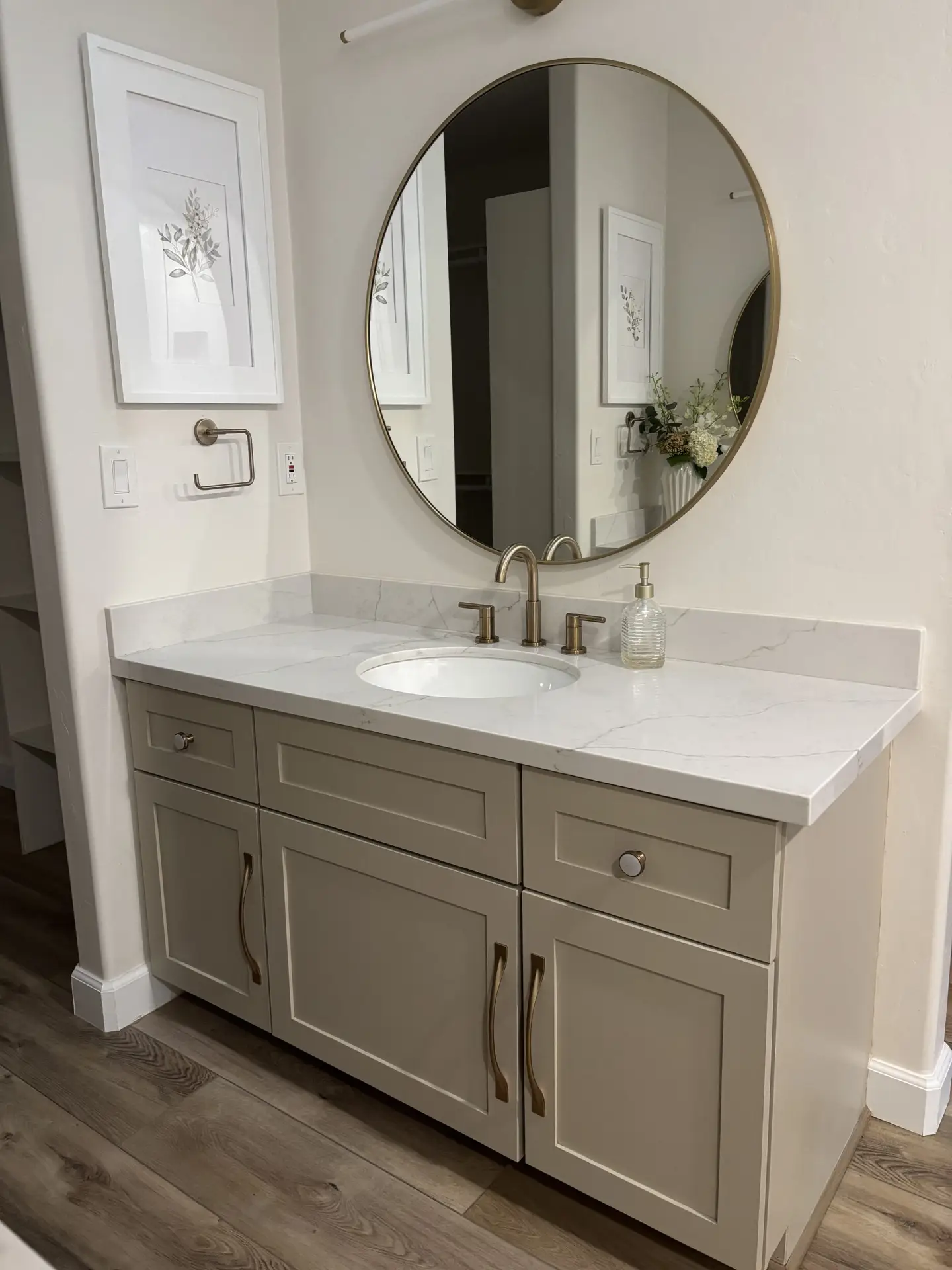 Bathroom Cabinet Painting by ANB Paint & Repair